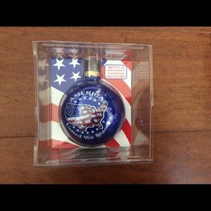 Naturally Glass Blown USA Ornament🎉 Patriotic🎉